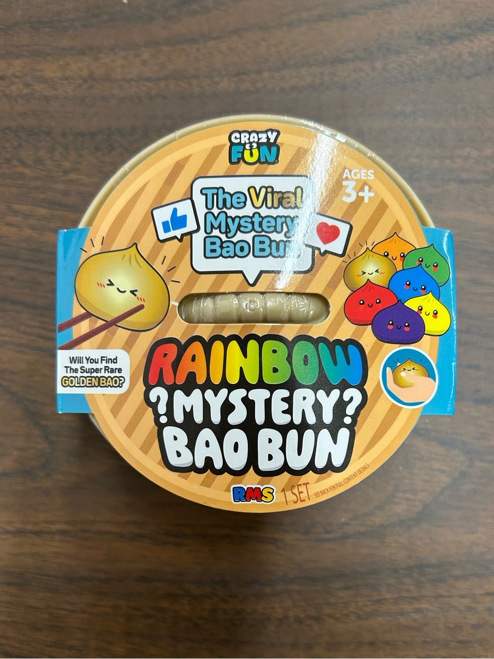 New Crazy Fun Rainbow Mystery Bao Bun - The Viral Mystery Bao Bun